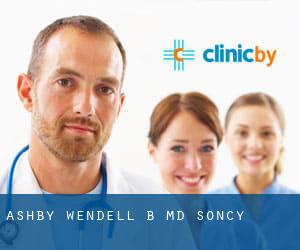 Ashby Wendell B MD (Soncy)