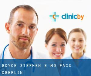Boyce Stephen E MD Facs (Oberlin)