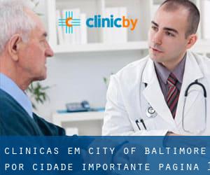 clínicas em City of Baltimore por cidade importante - página 1