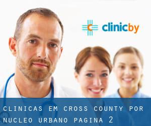 clínicas em Cross County por núcleo urbano - página 2