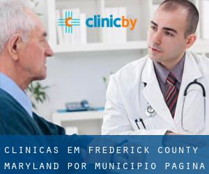 clínicas em Frederick County Maryland por município - página 1