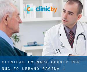 clínicas em Napa County por núcleo urbano - página 1