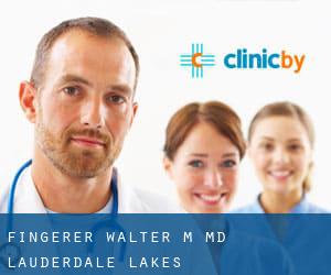 Fingerer Walter M, MD (Lauderdale Lakes)