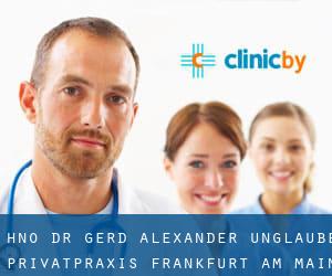 HNO Dr. Gerd Alexander Unglaube -Privatpraxis- (Frankfurt am Main)