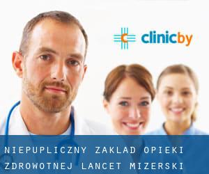 Niepupliczny Zakład Opieki Zdrowotnej Lancet Mizerski Jacek (Radzanowo)